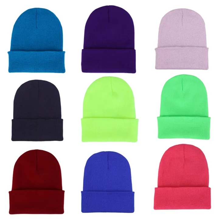 Hat%20Unisex%20Cuffed%20Knit%20Beanie%20-%20Image%204