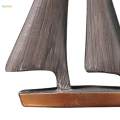 Sailing Boat Decor Sailing Ship Figurine for Dining Room Restaurant Table. 