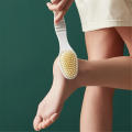 PS+nylon Pumice Stone Gentle Foot Brush Foot Scrubber for At-home Spa Professional Salon Personal Hygiene Foot Care Routine For. 