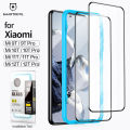 SmartDevil HD Full Cover Screen Protectors for Xiaomi Mi 11T 12T Pro 10T 9T Pro 10T Lite Tempered Glass Anti-fingerprint Clear.