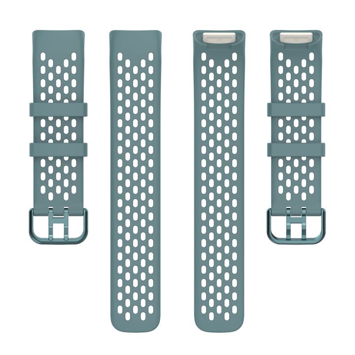 Solid%20Color%20Breathable%20Sports%20Silicone%20Watch%20Band%20For%20Fitbit%20Charge%206%20-%20Image%205