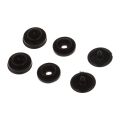 100 Pcs T3 Kam Snaps Press Studs Scrapbook Sewing Buttons Black + White 2Piece Set - black&white.