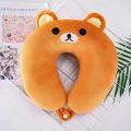 Travel Pillow U-Shaped Neck Pillow with Washable Comfortable in Any Sitting.