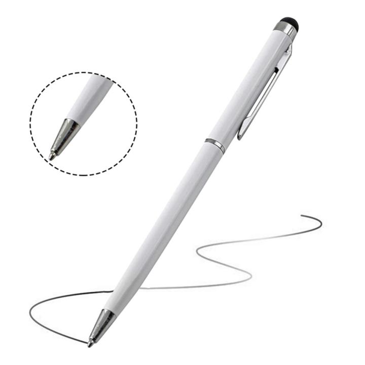 2 In 1 Universal Capacitive Pen Touch Screen Drawing Pen Stylus for iPhone iPad Tablet Android(null)