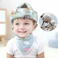 Toddler Walking Safety Helmet Head Protector Adjustable Baby Infant No Bumps Head Protector Cushion Bumper Bonnet Kids Anti-Fall Safety Cap Hat for Walking Crawling Playing, 6-36 M. 