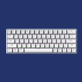 ZA646 Wired Gaming Mechanical Keyboard For Gamer Russsian/English 63 Keys Backlit Hot-swap Mini Game 60% Keyboard For travel. 