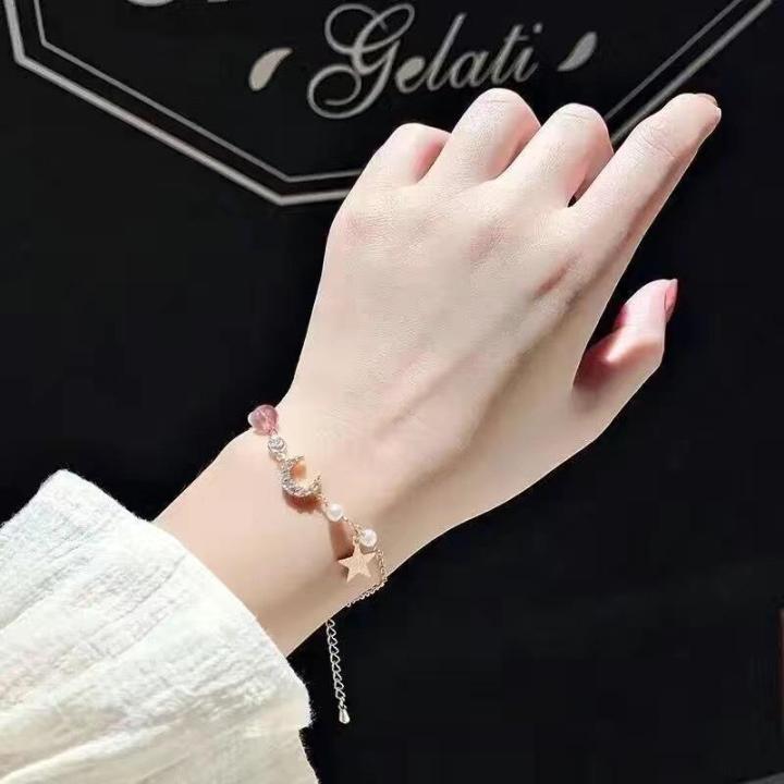 Zircon%20Pearl%20Bracelet%20for%20Women%20Adjustable%20Alloy%20Chain%20with%20Star%20Moon%20Charm%20Elegant%20Beaded%20Jewelry%20for%20Party%20Wedding%20and%20Daily%20Wear%20-%20Image%205