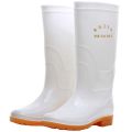 Waterproof and non-slip food factory high-top labor protection shoes, food hygiene boots, men's and women's mid-barrel safety shoes, rain boots, labor protection water boots.