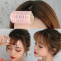 Bangs Curler Lazy Self-adhesive Bangs Roller Heatless Curling Rod Hair Fluffy Curling Clips Hair Styling Tools For Women. 