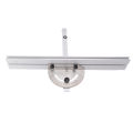 Angle Protractor Angle Finder Ruler Aluminum Alloy Protractor Woodworking Ruler Angle Measure Tool with Backstop a. 