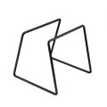 Drip Coffee For Filter Cup Holder Shelf Geometry Coffee Dripper Stand V60 Drip Metal Special Frame For Barista Black -  Black. 