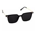 Black Casual Frame Sunglass for Men. 