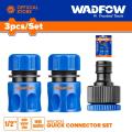 3 PCS HOSE QUICK CONNECTORS SET WADFOW (WQC2E33).