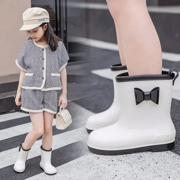 Kids%20Rain%20Boots%20Bowknot%20Princess%20Girl's%20Boot%20PVC%20Waterproof%20Non-slip%20Rubber%20Boots%20for%20Children%20Outdoor%20Toddler%20Water%20Shoes%20%EC%9E%A5%ED%99%94%20-%20Image%206
