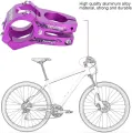 WAKE Bicycle Stem Mountain Handlebar CNC Alloy Lightweight Bicycle Parts 31.8 *28.6*45mm Bicycle Short Handlebar Bike Stem. 