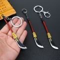 Anime One Piece Keychain Whitebeard Edward Newgate Broadsword Keychain For Women Men Bag Key Holder Accessories Keyrings Gift.