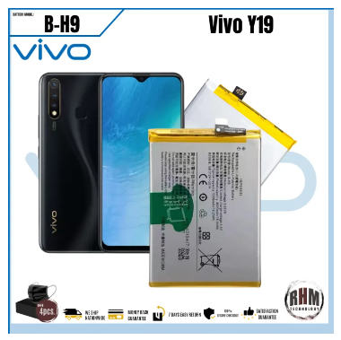 VIVO Y19 BATTERY | BATTERY MODEL B-H9 (5000mAh) authentic Equipment Manufacturer FREE TOOLS RHM TECHNOLOGY