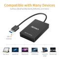 KARTOMAN USB 3.0 XQD Memory card reader Transfer Sony M/G Series for Windows/Mac OS computer. 