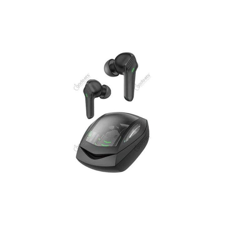 FONENG BL118 MVP Gaming TWS Earbuds with Stereo Sound Music- Black