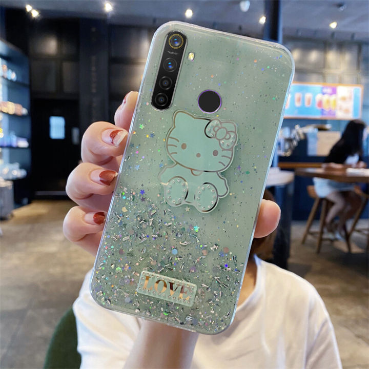 Phone%20case%20Realme%205i%20Shiny%20Ring%20Case%20Glitter%20Soft%20Transparent%20Hello%20Kitty%20Cases%20For%20Realme%205i%20Back%20Cover%20Stars%20Moon%20Girls%20-%20Image%205