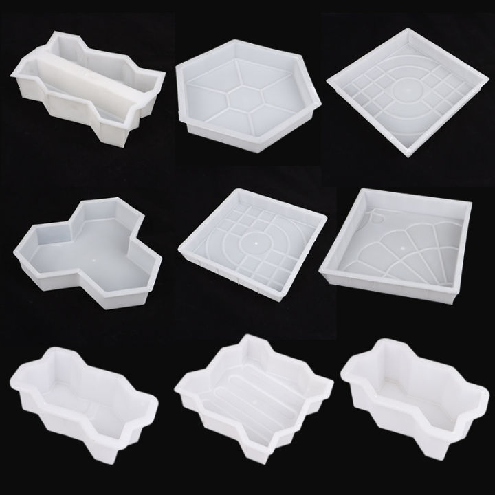 Diy Path Maker Concrete Molds Garden Pavement Mold Road Path Paving Brick Mould NOVO