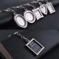 1pc Chic Transparent Clear Insert Photo Picture Frame Key Ring Chain Keychain MJD.