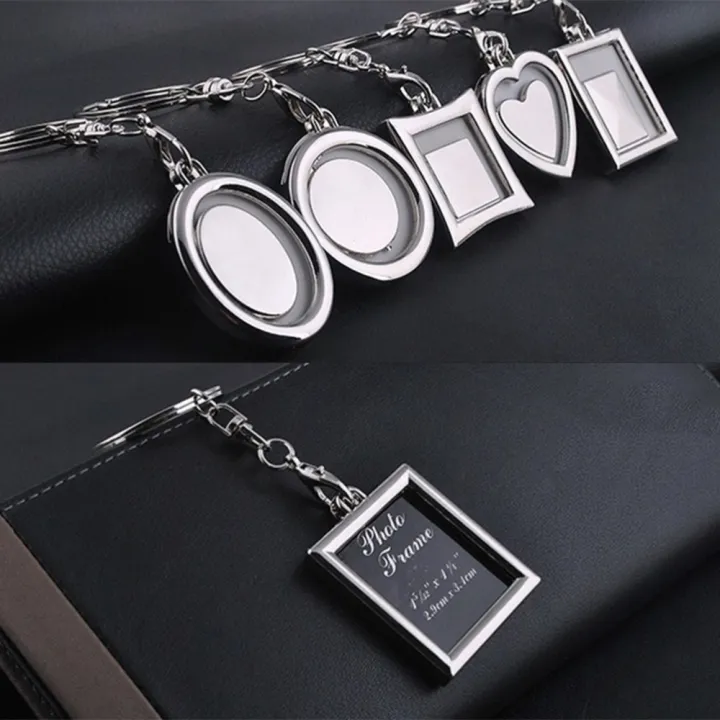 1pc%20Chic%20Transparent%20Clear%20Insert%20Photo%20Picture%20Frame%20Key%20Ring%20Chain%20Keychain%20MJD%20-%20Image%207