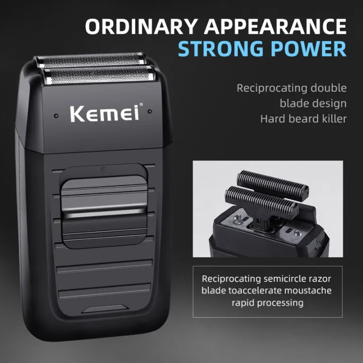 KEMEI-1102%20Compact%20Rechargeable%20Lithium%20Ion%20Shaver%20Kit,Foil%20Professional%20Electric%20Shaver%20for%20Men%20-%20Image%202