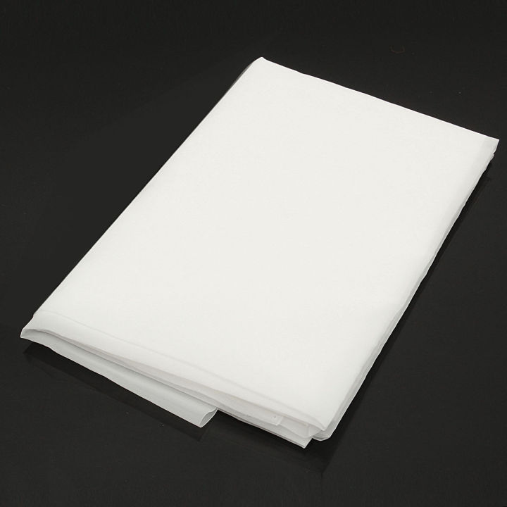 Electronic 1pcs Nylon White Sheet 200 Mesh Water Oil Industrial Filter Cloth 1mx1m 40-Inch