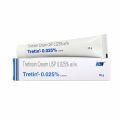 Tretin 0.025% Cream for acne treatment and pores-30 gram (packaging may vary). 