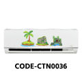 Decals Sticker Model-CTN0036 Air Conditioner Sticker Ac Sticker AC Sticker and Wall Sticker Self Adhesive Sticker (Pack of 1). 