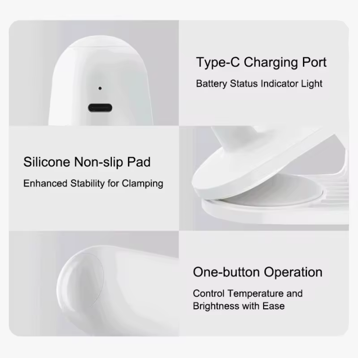 XIAOMI%20MIJIA%20Multifunction%203In1%20Charging%20Desk%20Lamp%20Portable%20Reading%20Table%20Rendering%20Light%20Clip%20Lamp%20Flashlight%202000mAh%20-%20Image%203