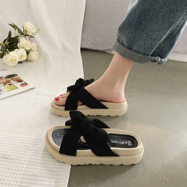 New%20Style%20Fairy%20Style%20Lady%20Summer%20Slippers%20Thick%20Platform%20Flat%20Sandals%20with%20Butterfly-Knot%20Summer%20Flip%20Flops%20Sandals%20Women%20-%20Image%206