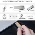 SanDisk USB 3.1 Flash Drive Ultra Luxe 128G 256G 512GB Up to 400MB/s Metal Pendrive 32G 64G Pen Drive For PC Laptop Memory Stick.