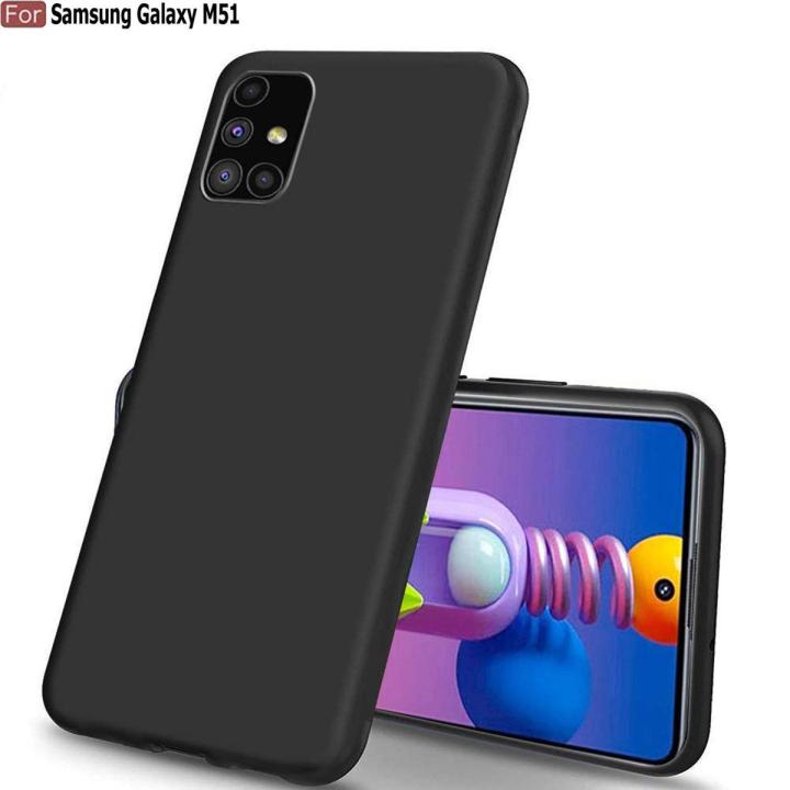 Samsung Galaxy M51 Premium Silicone Matte Soft Phone Case