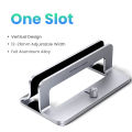 UGREEN Vertical Laptop Stand Holder Foldable Aluminum Notebook Stand Laptop Tablet Stand Support For Macbook Air Pro PC 17 inch. 