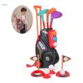 Toddlers Golf Set Development with Shoulder Strap Design Kids Golf Suitcase Game Play Set for. 
