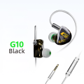 EPZ G10 Earphones Wired HIFI 10MM LCP Dynamic Driver IEM In Ear Monitor 0.78 2 Pin Detachable Cable Earbuds Gaming Headset. 