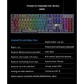 V2S KM200 Universal Combo Bundle Wired Gaming With RGB Backlight Key Mechanical Keyboard And Mouse Set. 