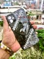 For iPhone 12 New Ladies With Stone Butterfly & Glitter Ladies phone Cover  For iPhone 12 Back Case Cover. 