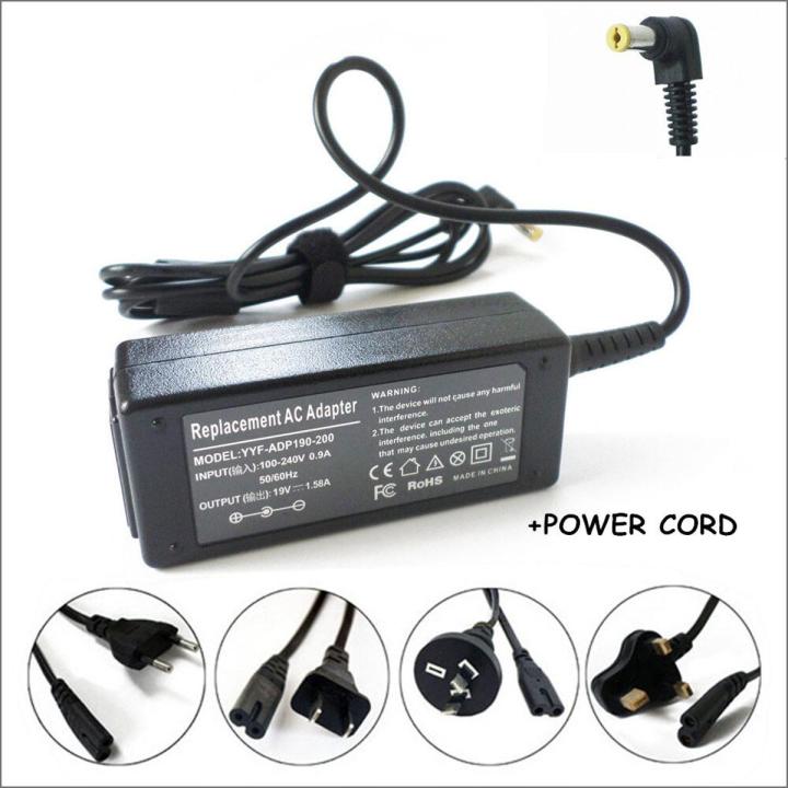 19V 1.58A 30W Laptop Power Adapter Charger For Acer Aspire One 10.1quot; D150 D250 ZG5 PA-1300-04 ZG5 ZA3 NU ZH6 AS1830T-68U118