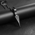 Fashion New Pendant Necklace Men Punk Trendy Simple Stainless Steel Chain Jewellery Gift.