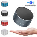 A10 Wireless Bluetooth Speaker AUX Input Handsfree Call TF Card Small HD Sound Soundbox Black HIFI Stereo Speaker Outdoors Party. 