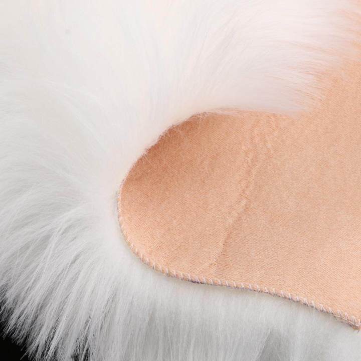 Faux%20Wool%20Area%20Rug%2045cm%20Square%20Home%20Decorative%20Carpet%20Floor%20Mat-White%20-%20Image%209