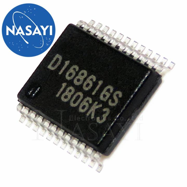 2 Pièces Circuit Intégré (IC) NEC D16861GS / UPD16861GS - Driver D'allumage SSOP-24 - Neuf