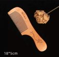 Wooden Hair Combs Handle Shape -1pcs.