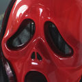 Halloween Horror Demon Half Face Mask Cosplay Mask Halloween Performance Dress Up Props. 