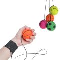 Kids Toys Bouncy Finger Band Ball Elastic Rubber Ball For Wrist Exercise Hand Finger Stiffness Relief Wrist Bounce Ball Outdoor. 