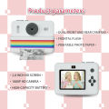 Digital Children Camera For Photography Mini Printer Portable Thermal Instant Print Photo Kids Camera 2.8inch HD Video Toy Gifts. 
