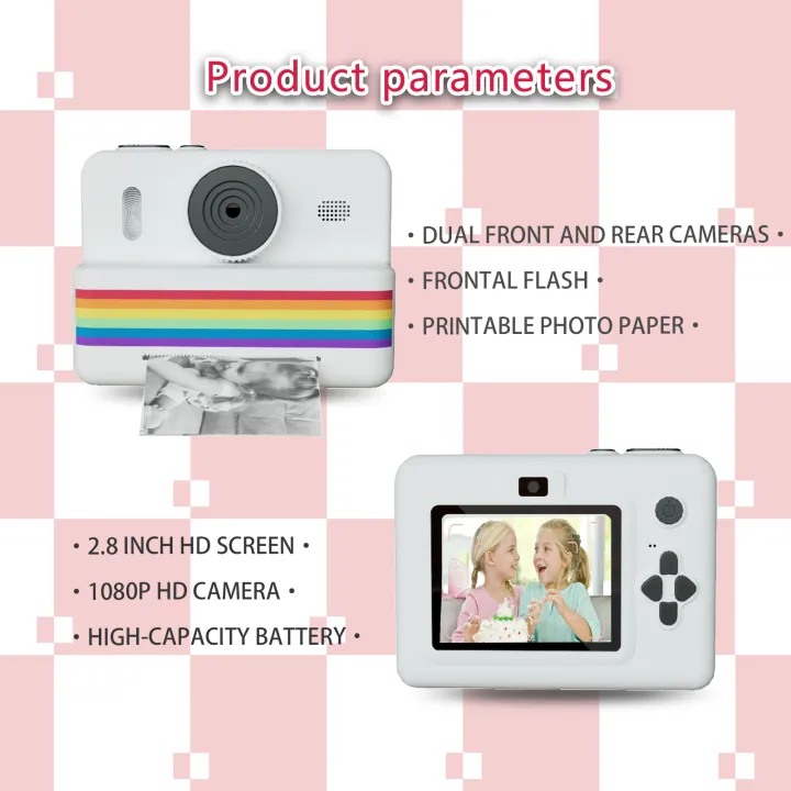 Digital%20Children%20Camera%20For%20Photography%20Mini%20Printer%20Portable%20Thermal%20Instant%20Print%20Photo%20Kids%20Camera%202.8inch%20HD%20Video%20Toy%20Gifts%20-%20Image%205
